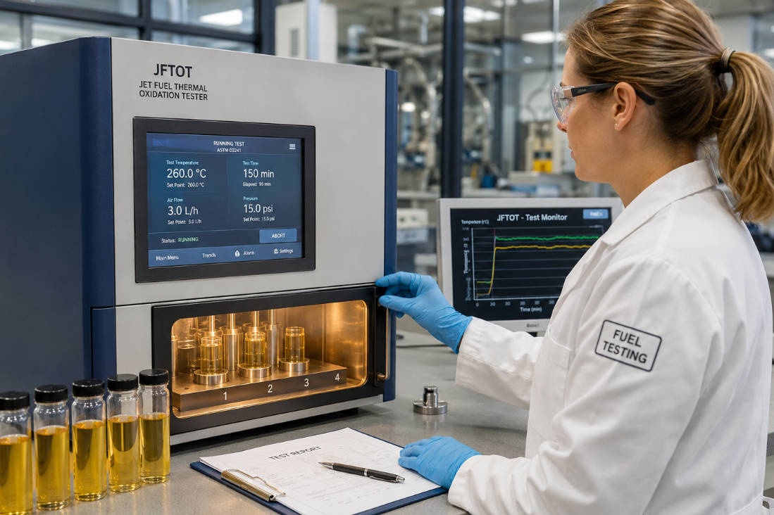 Thermal oil testing
