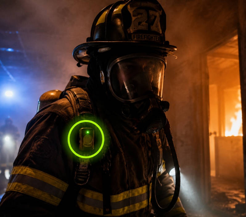 Firefighter distress signal unit testing